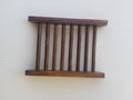 Wood Soap Dish -Dark