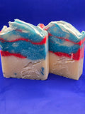 Celebration (scented with cotton candy fragrance oil)